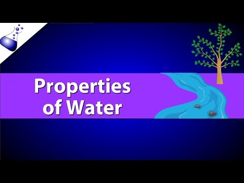 Properties of Water