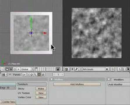 procedural transparent textures in the viewport - blender