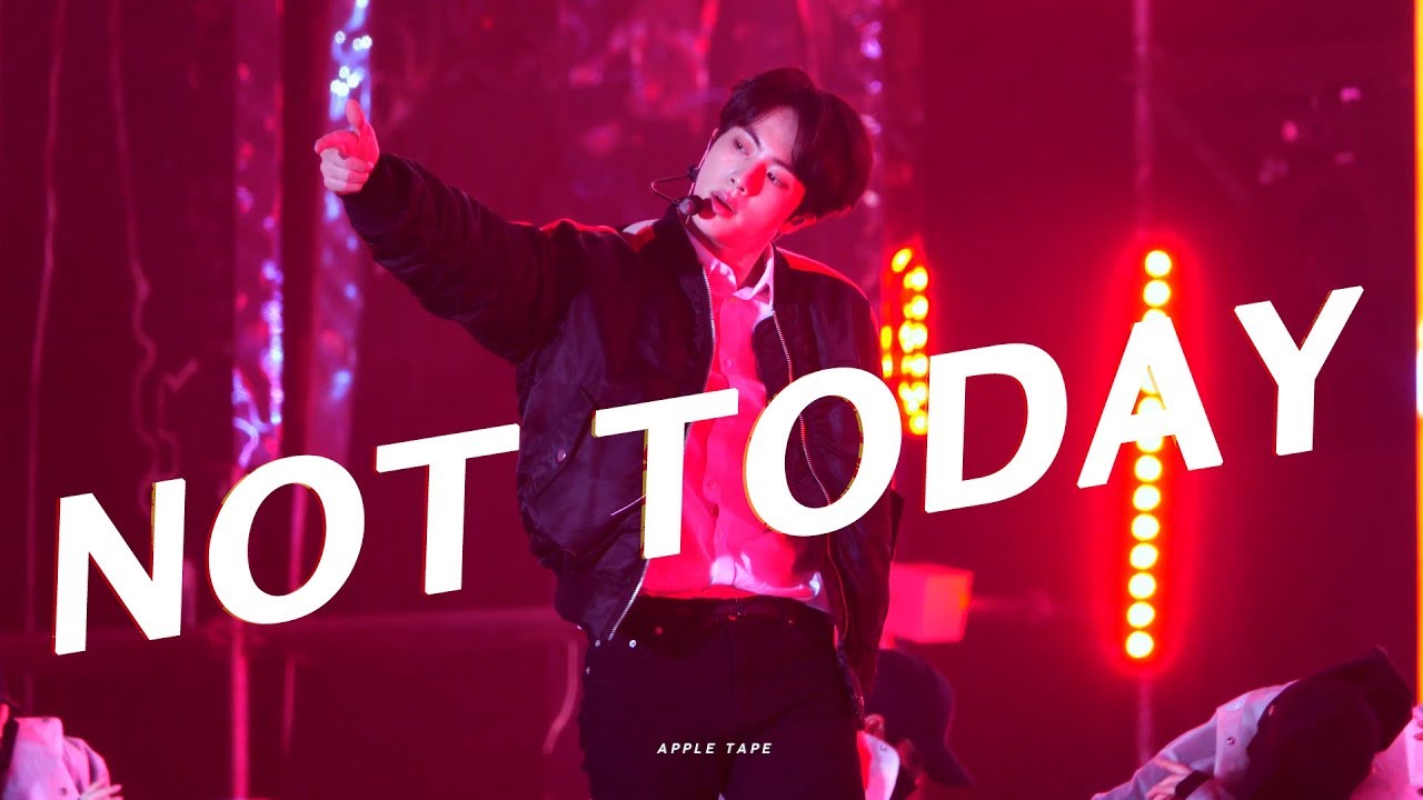 석지니 눈빛에 심장박살 171225 가요대전 낫투데이 Not Today 방탄소년단 석진 직캠 BTS Jin focus fancam