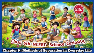 25 MCQ Science Class 6 Chapter 9 Methods of Separation in Every day Life NCERT Book Curiosity
