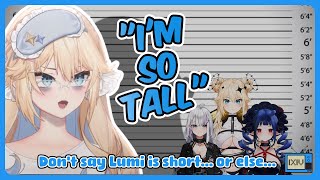 Twitter Almost Started A WAR Over Invaders Height ~ Kaneko Lumi (Phase Connect) #vtuberclips