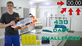 SHOOTING 430 NERF DARTS AS FAST AS POSSIBLE #11 | RIVAL PROMETHEUS