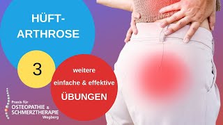 HÜFT-ARTHROSE 3 effektive Übungen für zu Hause!