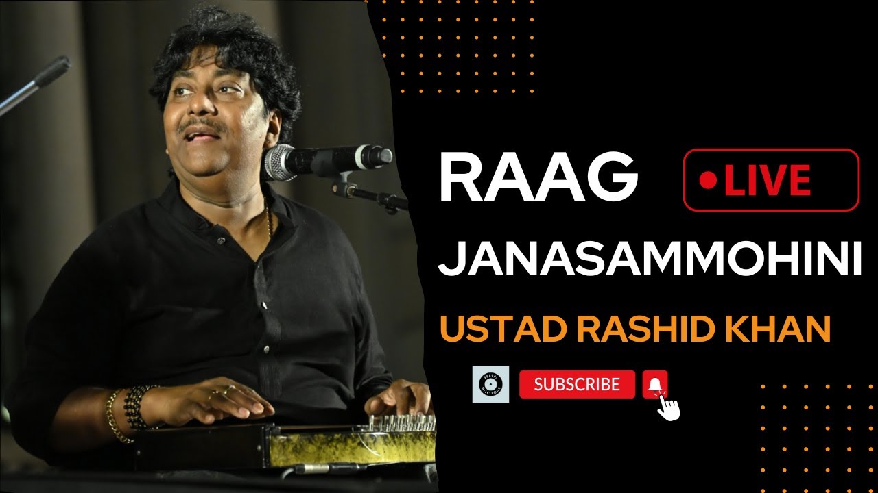 Ustad Rashid Khan live - Raag Janasammohini - YouTube