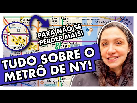 METRÔ DE NOVA YORK: COMO FUNCIONA? | VPD NY