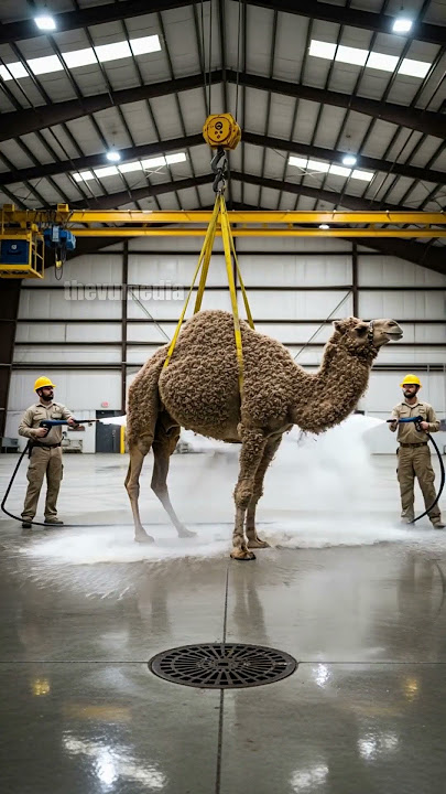 Family of camels rescued from giant desert bugs! #rescue #wildlife #animals