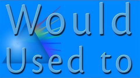 Would or Used To | Learn British English with Britlish