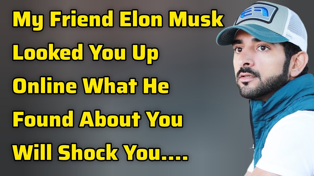 Мой друг Илон Маск посмотрел в интернете, что он обнаружил… | Шейх Хамдан | Стихи Фаззы | Fazza