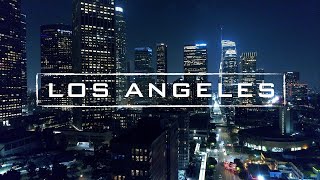 Los Angeles, California By Night | 4K Drone Footage