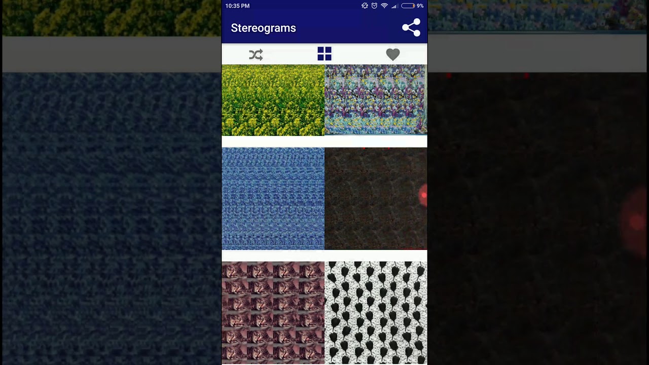 ステレオグラム 視力チェックmagic Eye 3d写真 Androidアプリ Applion