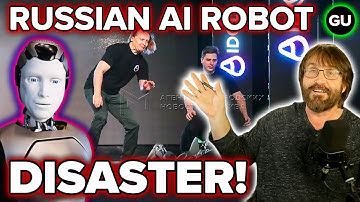 High-Tech Putin Russian AI Robot - HILARIOUS Fail