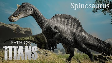 Path of Titans Spinosaurus Compilation P2 (Official Servers)