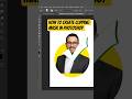 How to create clipping mask🟡 in photoshop #photoshop #shortsfeed #yotubeshorts #shorts #tutorial
