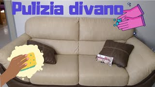 Pulizia divano con le salviettine Faberlic //Cleaning sofa with Faberlic wipes