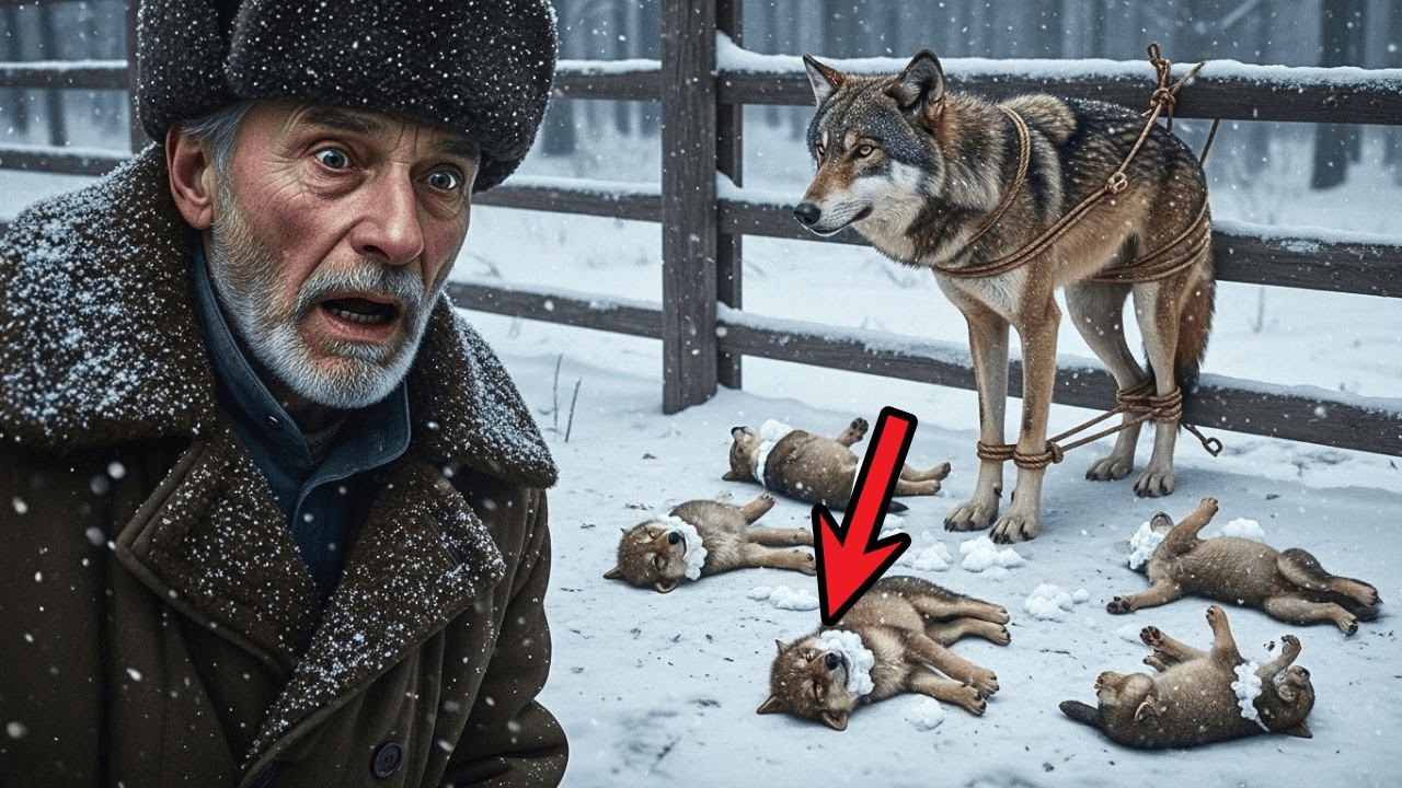 Stařec osvobodil svázanou vlčici — a Bůh mu ukázal skutečný zázrak.