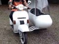 Vespa scooter piaggio 150 with sidecar new