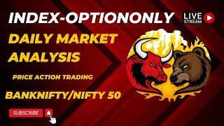 21 December Nifty50 BankNifty Live Market Analysis l With candles Prediction