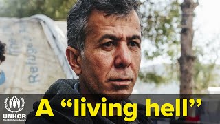 Refugees speak of dreadful reality inside Lesvos’ Moria camp