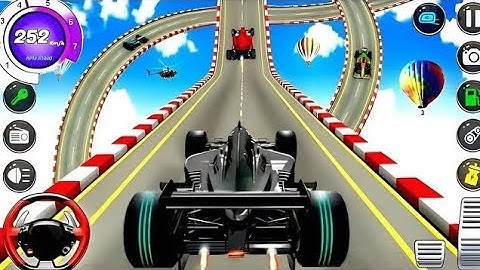 GT Formula Car Mega Ramp Extreme Racing - Formula Car Racing Stunts 3D - Android GamePlay #1million