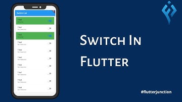 Flutter Tutorial - Switch In Flutter