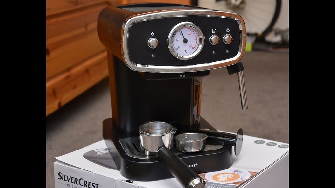 Lidl Kávéfőző - SilverCrest Espresso Machine UNBOXING, teszt - YouTube