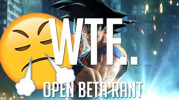 WTH WAS THAT BETA 😡....  JUMP FORCE BETA RANT !!