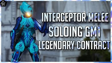 ANTHEM: SOLOING LEGENDARY CONTRACT W/ INTERCEPTOR MELEE BUILD!