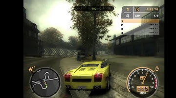 Campus Way circuit quick race Need For Speed 9 Most Wanted 2005