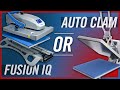 What Heat Press Should I Buy? | Fusion IQ vs Auto Clamshell Press Review