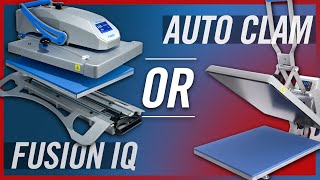 What Heat Press Should I Buy? | Fusion IQ vs Auto Clamshell Press Review