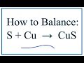 Balancing Chemical Equations Concepts