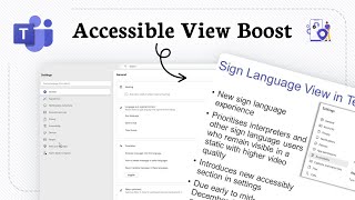 How to enable sign language mode in Microsoft Teams