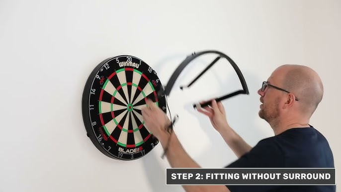 Winmau Wispa 120° Dartboard Licht