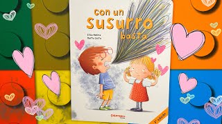 Cuentos infantiles en español; Con un susurro basta libro infantil en español