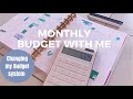 Monthly Budget With Me: Changing my system