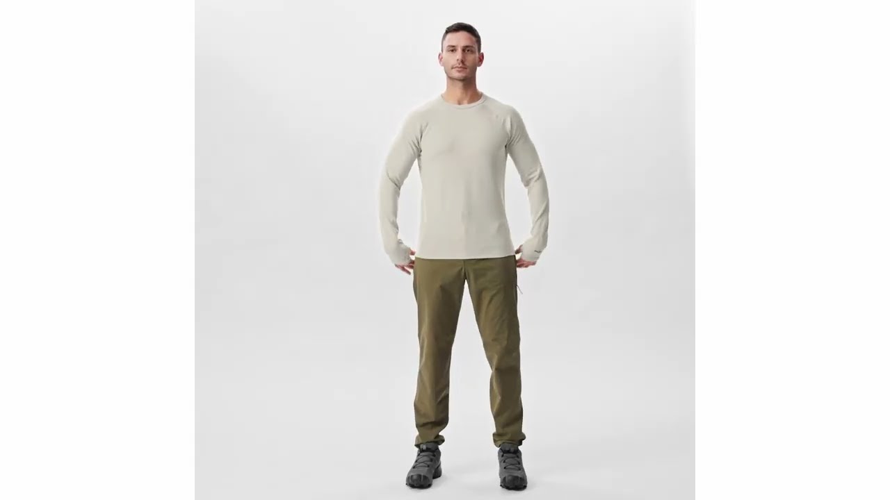 Preview of Janji Waffleloft Long-Sleeve Shirt - Men's Video