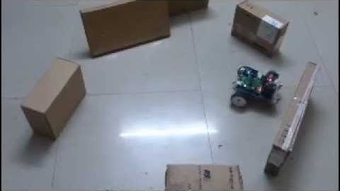 Sensor Guided Autonomous Robot (Obstacle Avoider) by Roboversity