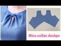 🌟Beautiful, elegant and charming collar design |collar sewing tutorial |le fashion