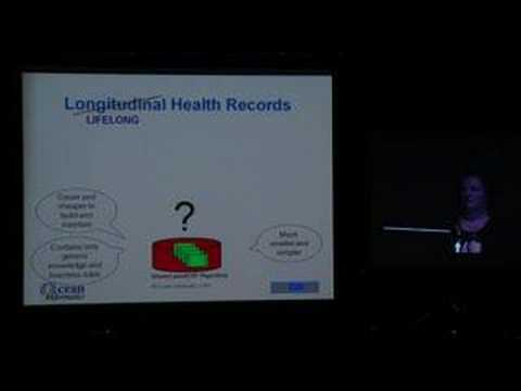 Lecture of penEHR08 by Heather Leslie at Kyoto 200...