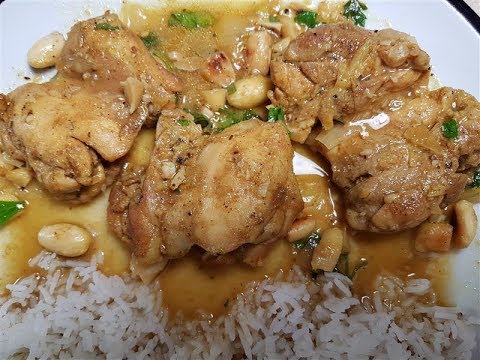 Moroccan Chicken in Tajine with Roasted Almonds Recipe