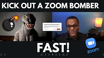 How To Remove A Zoom Bomber Fast!