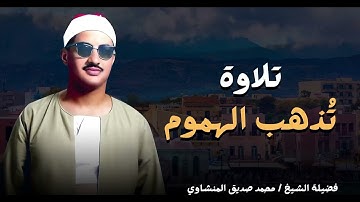 تلاوة تغيث القلوب وتذهب الهموم| تلاوة من القلب الى القلب | الباكى المبكى محمد صديق المنشاوى
