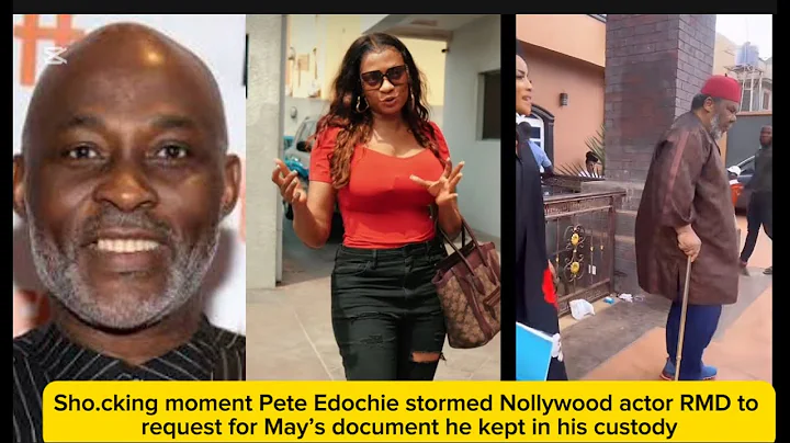 Shocking moment Pete Edochie stormed Nollywood actor MD to request for May's document……