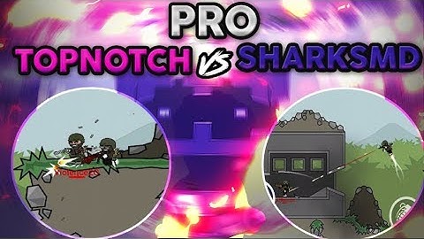 Mini Militia - Pro 1v1 ft SharkSMD {Must Watch🔥}