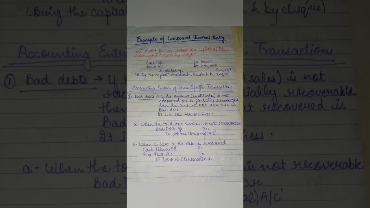 simple-and-compound-journal-entry-class-11-ch-journal-youtube