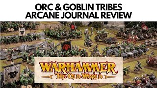 Warhammer the Old World Orc & Goblin Tribes Arcane Journal Review