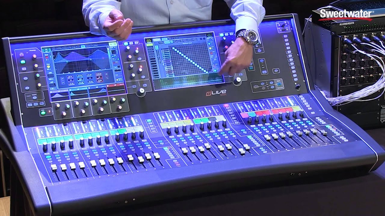 Allen Heath Dlive S5000 Overview By Sweetwater Youtube