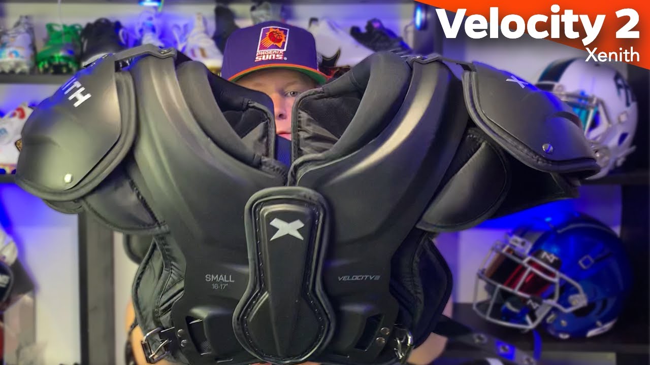 The Lightest Shoulders Pads!!... Xenith Velocity 2 Review - YouTube