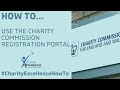 How To Use The Charity Commission Online Registration System