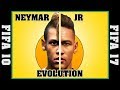 NEYMAR JR evolution [FIFA 10 - FIFA 17] ⚽